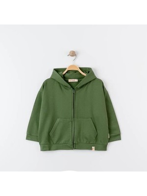 Oversıze Eşofman Theme Kapşonlu Fermuarlı Sweat