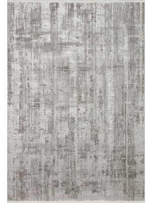 Leona 04 Grey Özel Yumuşak Tuşeli Hav Vermeyen Polysoft Iplikler ile Üretilen Modern Halı