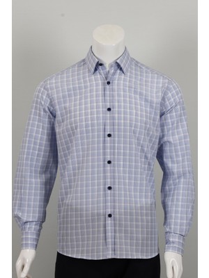 Uzun Kol Regular Fit Kareli Gömlek