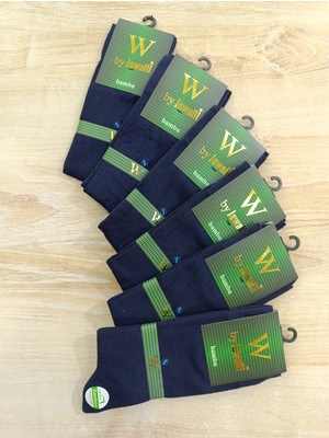 Bamboo Mevsimlik Dikişsiz Lüx Çorap 6çift