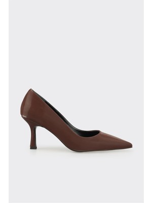 Kahve Kadın Stiletto