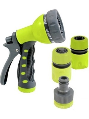 Sulama Tabancası - 4lü Sulama Sistemi 7 Fonkiyonlu (4764)