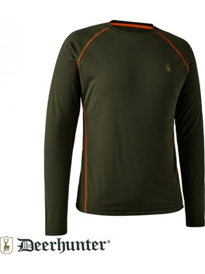 Deerhunter Chamois Uzun Kollu Tişört 361 Yeşil L
