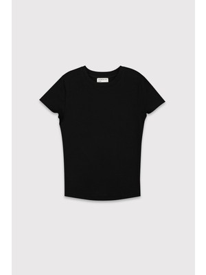 Bisiklet Yaka Kısa Kol Üst