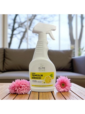 The Elite Home Organik Sertifikalı Çok Amaçlı Temizlik Sirkesi 500 ml