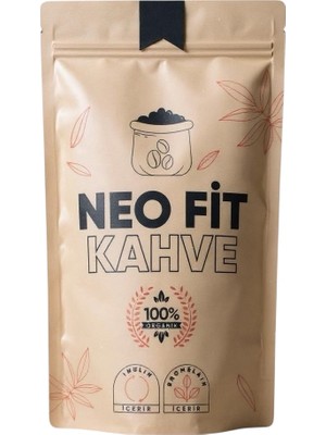 Neo Fit Kahve Inulin ve Bromelian 100 g Organik Dengeli Lezzetli Kahve Türkiye Menşeli