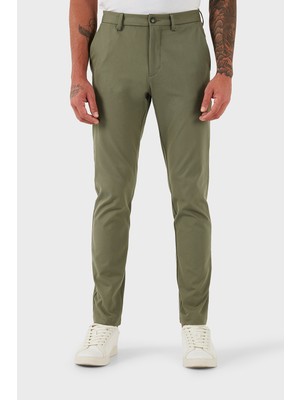Boss Pamuklu Slim Fit Normal Bel Dar Paça Chino Pantolon Erkek Pantolon 50543945 314