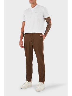Boss Slim Fit Normal Bel Düz Paça Kumaş Pantolon Erkek Pantolon 50543570 217