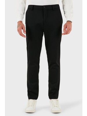 Boss Regular Fit Normal Bel Düz Paça Streç Saten Pantolon Erkek Pantolon 50546890 001