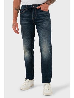 Armani Exchange Pamuklu Slim Fit Normal Bel Düz Paça Esnek Jeans Erkek Kot Pantolon XM000049 AF18810 MB001