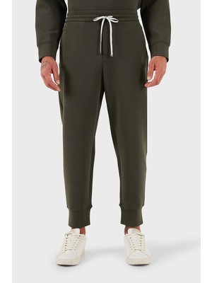 Emporio Armani Logolu Elastik Bel Bantlı Regular Fit Jogger Pantolon Erkek Pantolon 8N1P92 1jhsz U8120