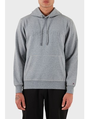 Tommy Hilfiger Pamuklu Relaxed Fit Kapüşonlu Logolu Sweat Erkek Sweat MW0MW39402 Pmr