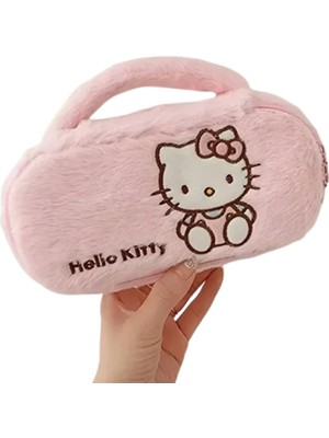 Sanrio Kuromi My Melody Hello Kitty Pochacco Kalem Kutu Pembe Makyaj Çantası