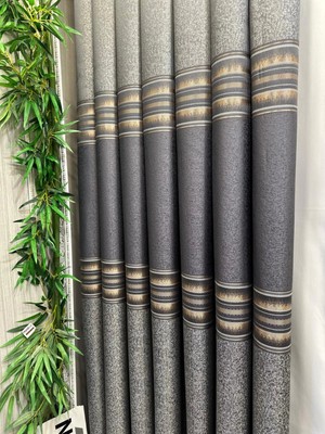 Nivemeshome Ateş FT614336 V_2540 Antrasit 1/3 Sık Pileli Fon Perde Apm