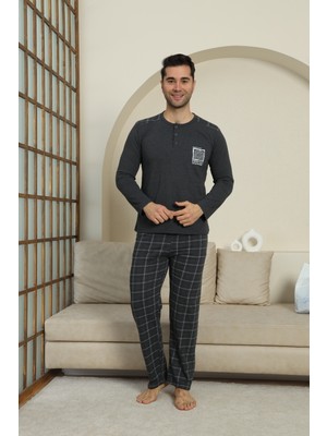 Erkek Uzun Kol Penye Pijama Takımı