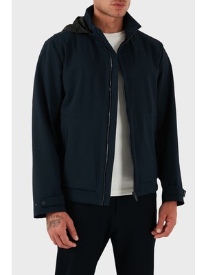 Boss Regular Fit Dik Yaka Gizlenebilir Kapüşonlu Mont Erkek Mont 50547488 404
