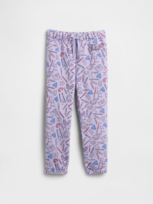 Gap Kız Bebek Mor Gap Relaxed Gap Logo Pull-On Jogger