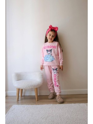 Karakterli Kız Çocuk Ikili Eşofman Takımı