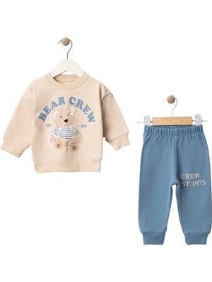 Bear Crew Ikili Erkek Bebek Takım