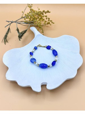 Azul El Yapımı Mavi Bileklik