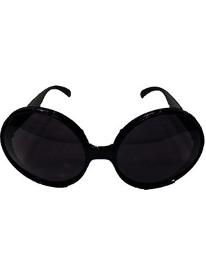 80 Li Yıllar Siyah Renk Nostalji Yeşilçam Parti Gözlüğü (5250)