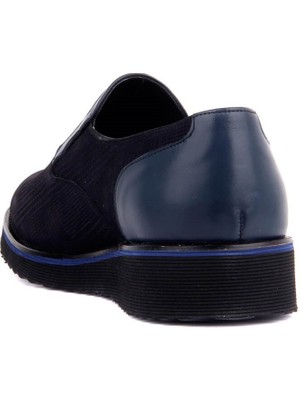 Sail Laker's Fosco - Lacivdert Deri Erkek Günlük Ayakkabı