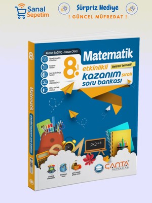 8. Sınıf Matematik Etkinlikli Soru Bankaları Set