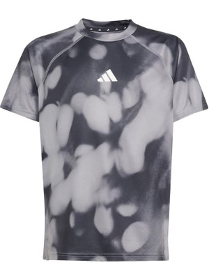 Adidas Unisex Çocuk Siyah T-Shirt  JM3781