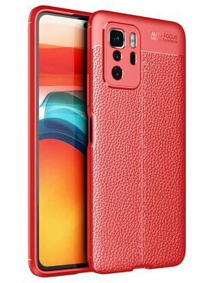 Poco X3 Gt Kılıf Deri Silikon Yüzeyli Yüksek Kaliteli Silikondan Üretilmiş Premium Silikon Kapak Ryc/niss