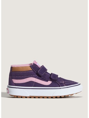 Vans Mor Erkek Çocuk Yürüyüş Ayakkabısı VN000D1011E1-MTE Sk8-Mid Reissue V