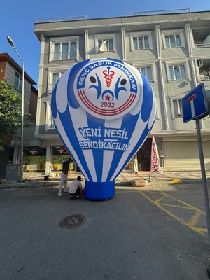Kapadokya Yer Balonu – Size Özel Tasarım (Oxford Kumaş, 3–6 Metre Seçenekleri)