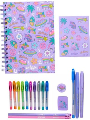 Smiggle All Stars A5 Essentials Kalemli Kırtasiye Hediye Seti Lilac 482271