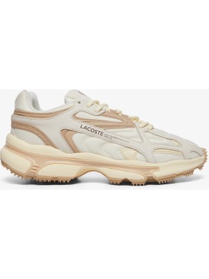 Lacoste L003 2K24 Erkek Krem Sneaker