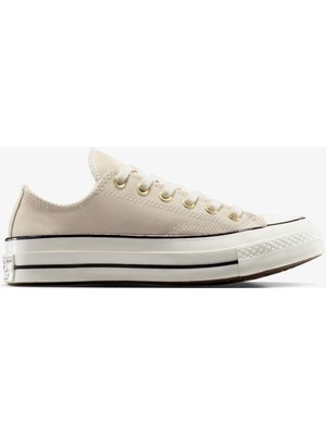 Converse Chuck 70 Suede Unisex Krem Sneaker