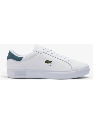 Lacoste Powercourt Leather Erkek Beyaz Sneaker