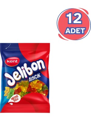 Jelibon Ayıcık Meyve Sulu Şekerleme 80 gr - 12'li Paket