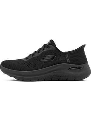 Skechers Arch Fit 2.0 Easy Chic Womens Sneaker Black Kadın Günlük Spor Ayakkabı Siyah