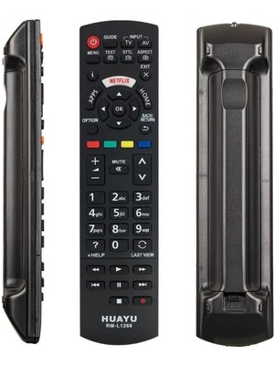 Huayu RM-L1268 Panasonic Netflix Tuşlu Universal LCD Tv Kumandası