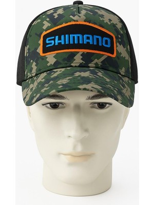 Shimano Performance Mkt 04 Cap Şapka Digital Pine