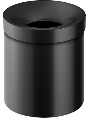 Çöp Kovası, Çemberli, 5lt - Mat Siyah
