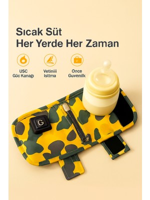 Msy Elektronik Taşınabilir Biberon Isıtıcı-Bebekler Için Hızlı ve Güvenli Süt Isıtma