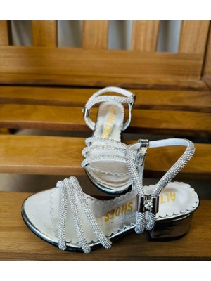 Gala Taş Işlemeli Çocuk Topuklu Ayk.