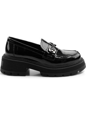 Siyah  Kadın Loafer Ayakkabı K01179200408