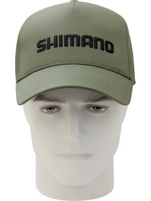 Shimano Performance Mkt 06 Cap Şapka Olive Snap