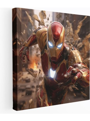 Popcas Marvel Duvar Sanatı - Gerçekçi Hayran Favorileri - Marvel Sürükleyici Kötüler Gerçekçi Sanat Eserleri