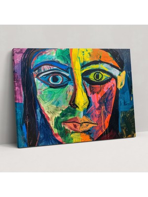 Popcas Pablo Picasso Tablo Sanatı - Duvar Dekorasyonu Kanvas Tablo