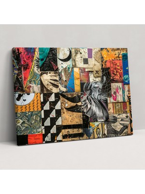 Popcas Pablo Picasso Desenli Duvar Dekorasyonu - Kanvas Tablo