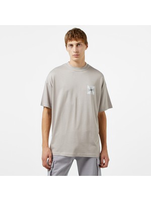 Unıted4 Erkek Gri T-Shirt