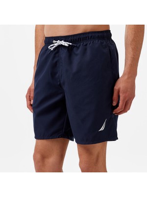 Nautica Erkek Lacivert Regular Fit Deniz Şortu