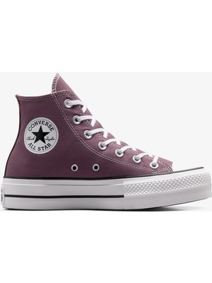 Converse Chuck Taylor All Star Lift Unisex Bordo Platform Sneaker